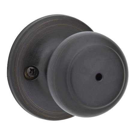 Kwikset Kwikset Cove Venetian Bronze Privacy Knob Right or Left Handed 93001-868